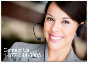 Woman at a call center